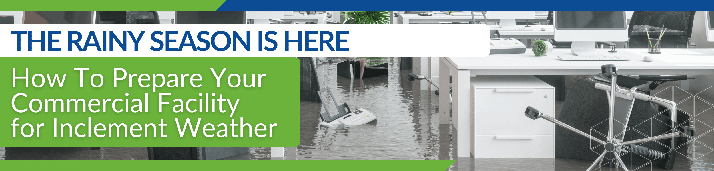 Read our tips on how to prepare your commercial facility for the upcoming rainy season. By taking these steps, you can ensure that your facility is ready for whatever the weather may bring.